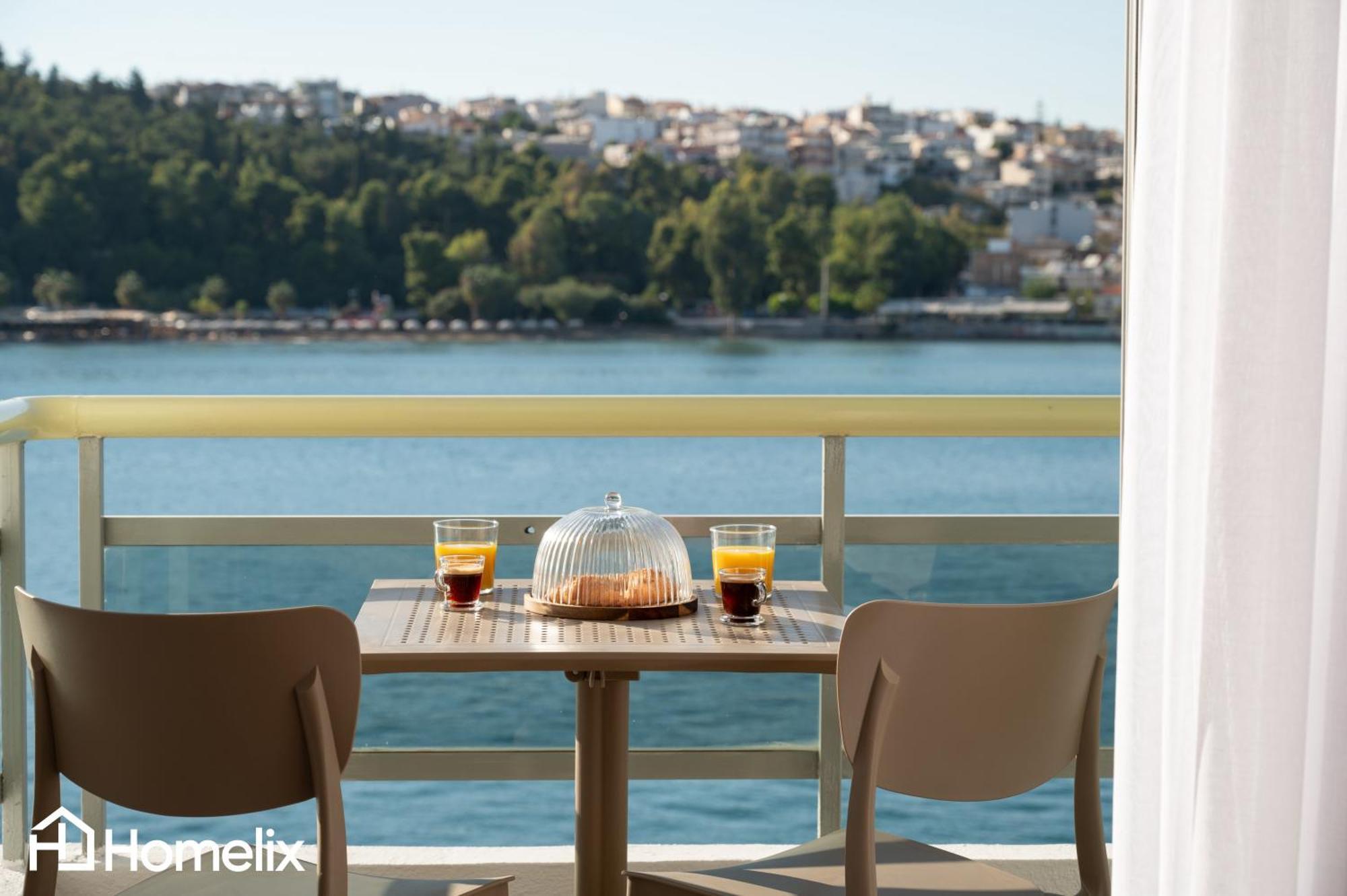 Amaya - Sea View Suites Chalkida Bagian luar foto